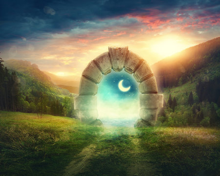   Mysterious entrance