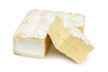 Crédence de cuisine en verre imprimé Produits laitiers Carré / Célèbre fromage français
