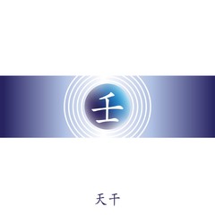 Obraz premium BaZi infographic elements.