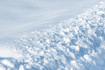 snow as a background