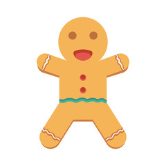 Obraz premium cookies ginger man biscuit