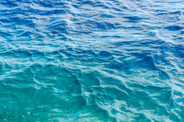 Background of Red sea water surface