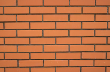 Fototapeta premium brązowy ceglany mur tło. Zamknąć widok