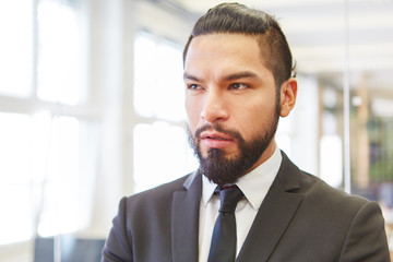 Fototapeta premium Kompetenter Manager und Entrepreneur