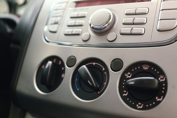 Air conditioner system in modern car