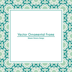 Vector Ornamental Decorative Frame