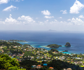 Saint Vincent and the Grenadines, Young Island view