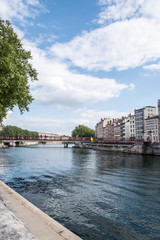 Naklejka premium リヨンの街風景