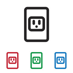 Socket vector icon