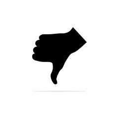 not good hand symbol Icon. Vector concept illustration for design.