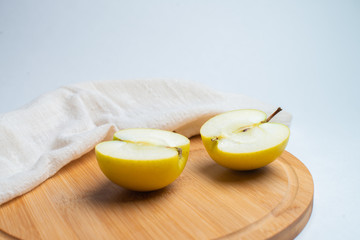 Fruits for health, Fresh Fruits, fitness fruit, Red and yellow apple