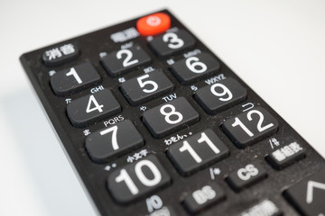 テレビのリモコン