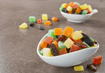 fruit salad in a bowl