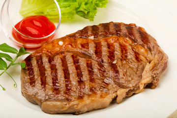 Rib eye steak
