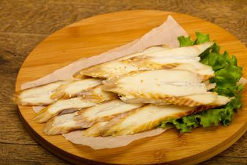 Eel sashimi