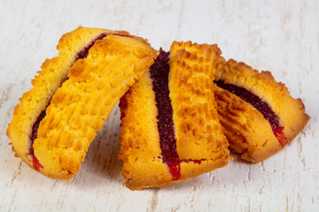 Delicious sweet shortbread