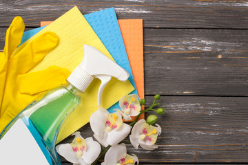 Cleaning set. Spring clean up