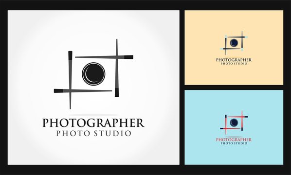 Photographer Icon Vector Logo