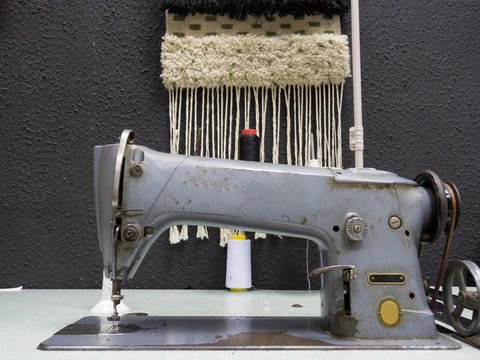 old sewing machine