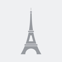 Eiffel Tower vector icon