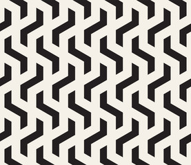 Vector seamless pattern. Modern stylish abstract texture. Repeating geometric tiles from zigzag elements