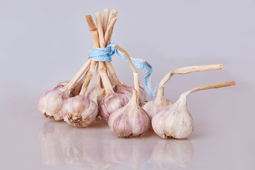 Garlic Bulbs isolated on a white background