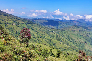 Berglandschaft in Kolumbien