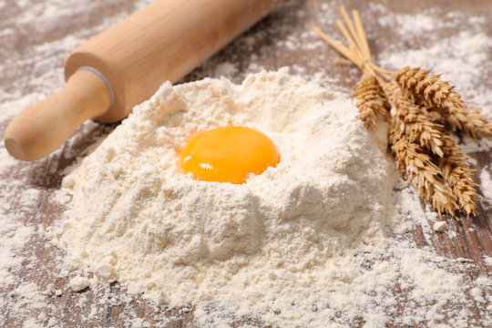 Flour And Egg