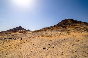 Fototapeta na wymiar エジプトの黒砂漠