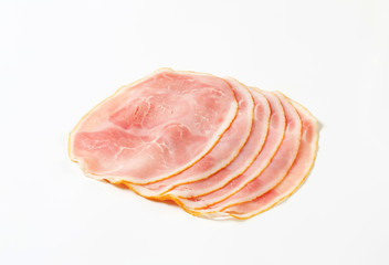 Slices of Prosciutto Cotto