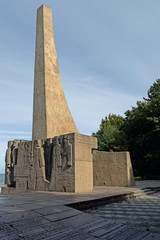 Denkmal am Meer in Kolberg Polen