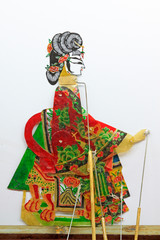 Naklejka premium Chinese shadow play props