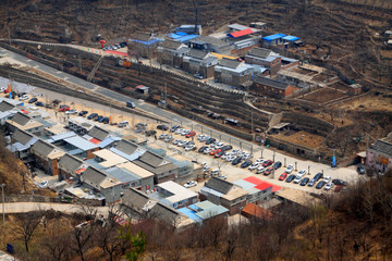 mountain residence building landscape