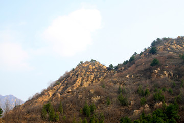 mountains natural scenery
