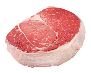 meat, beef, isolated on white background, clipping path, full depth of field