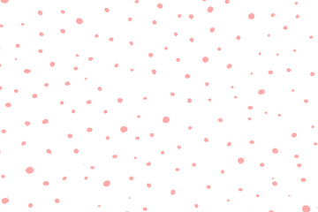 Obraz na płótnie Canvas Abstract background, pink spots on a white background. Design element for the design of cards. isolated