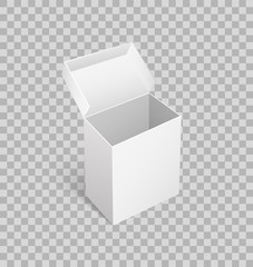 Package Carton Box Container Isolated Icon Vector