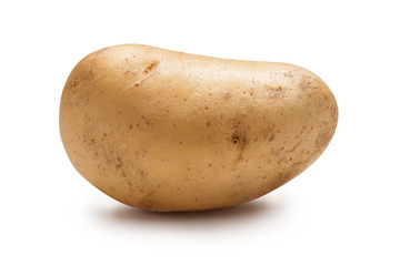 Potato isolated on white background