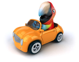 Fun parrot