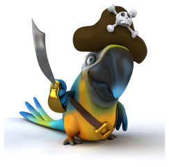 Fun parrot © Julien Tromeur