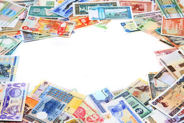Fototapeta na wymiar money different banknotes