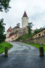 Fototapeta na wymiar Krivoklat castle, Czech Republic