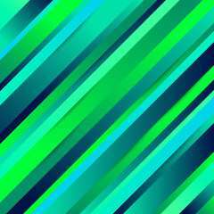 Bright colors diagonal stripes abstract background. Thin and thick slanting lines wallpaper. Vector illustration