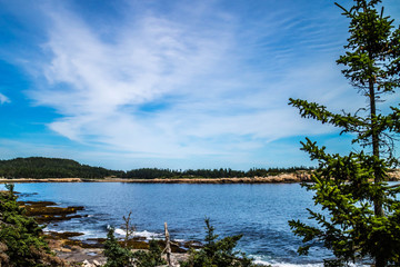 Schoodic Point in Acadia National Park, Maine