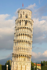 Leaning Tower of Pisa, Tuscany, Italy.