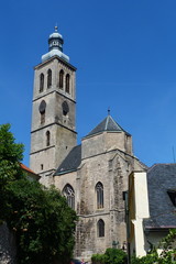 Fototapeta na wymiar Church of Saint James in Kutna Hora, Czech republic