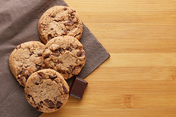 Biscotti con gocce di Cioccolato