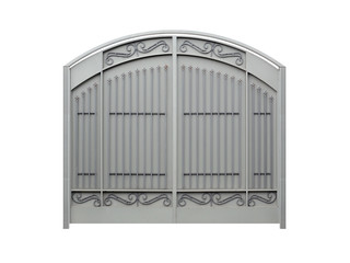 Modern iron decorative  gates.