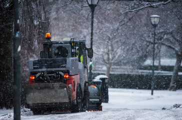 Plow Truck in Park