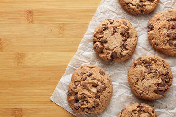 Biscotti con gocce di Cioccolato